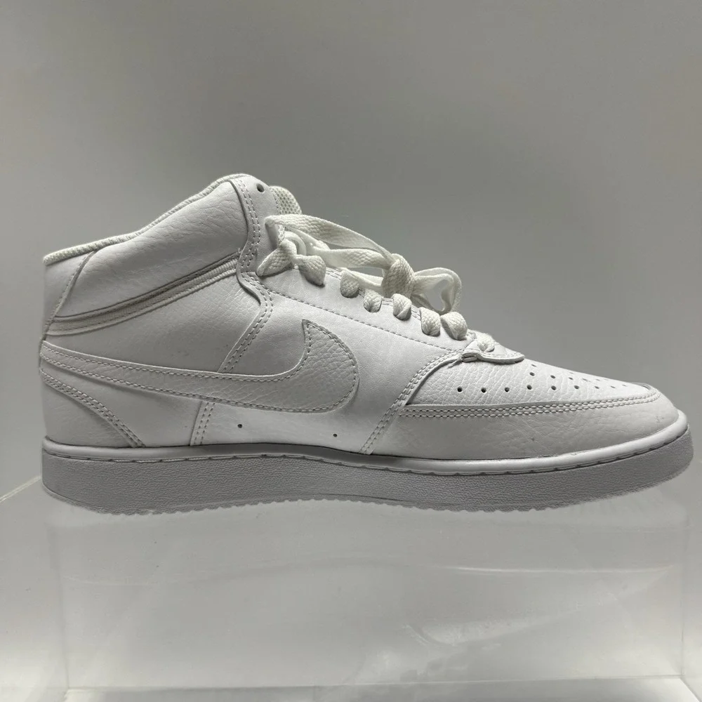 Brand New Nike Court Vision Mid White Shoes Sneakers CD5436-100 Women's Size 10
